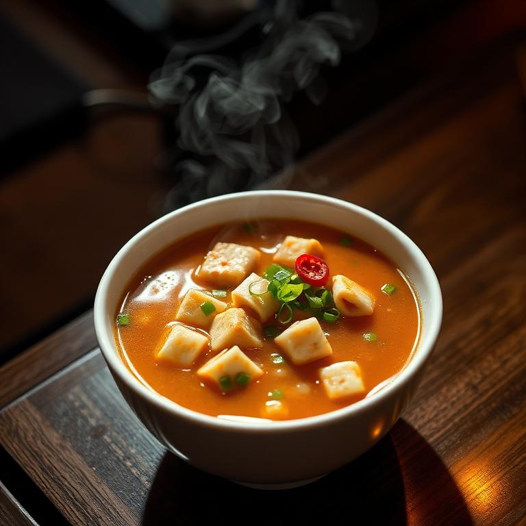 Hot & Sour Chicken Soup