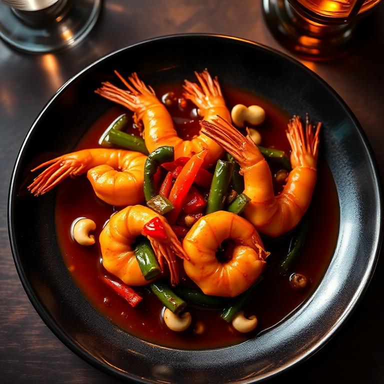 Prawn with Choice of Sauce