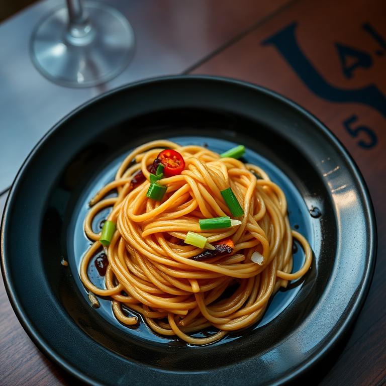 Pan Fried / Steam Noodles with Chicken